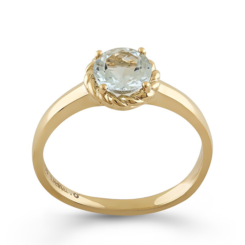 Inel Deruvo Aur 18k Aquamarin, 53 R35051-AQY