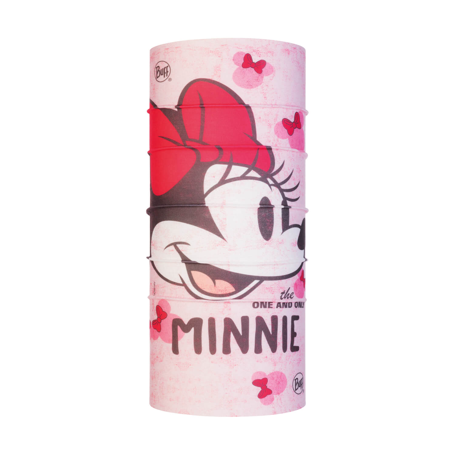 Bandana buff new original pentru copii DISNEY MINNIE YOO-HOO PALE PIN