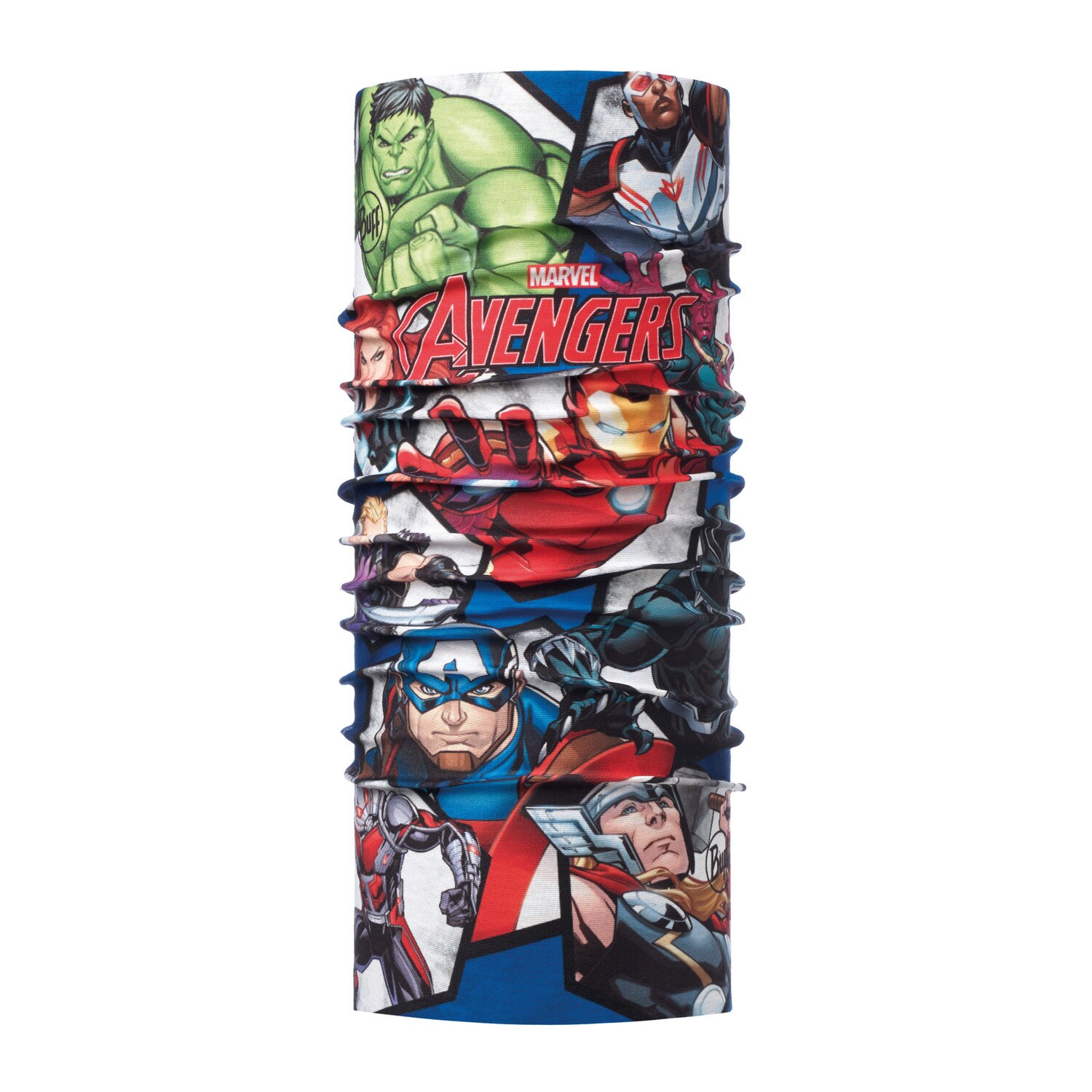 Bandana buff new original pentru copii SUPERHEROES AVENGERS TIME MULT
