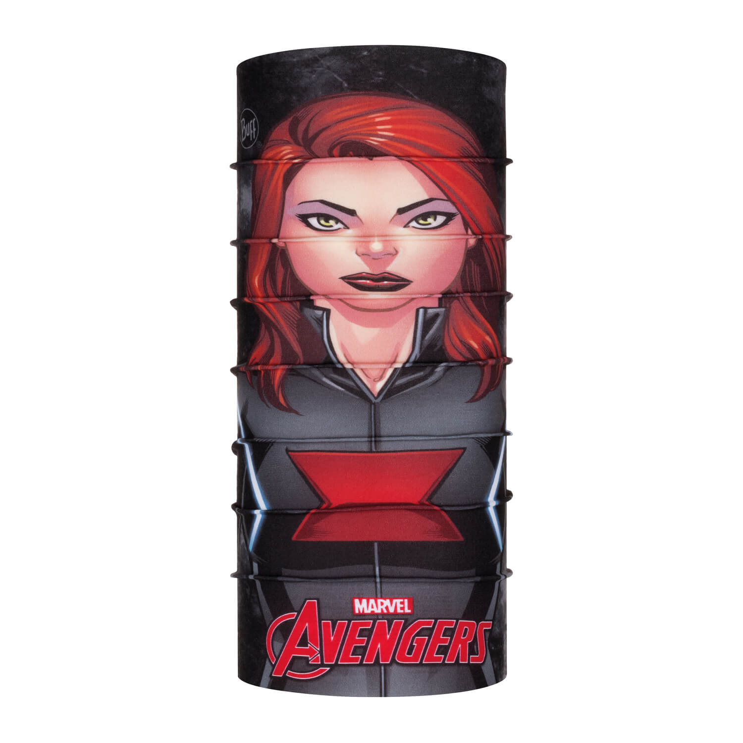Bandana buff new original pentru copii SUPERHEROES BLACK WIDOW