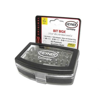 Trusa biti 32 bucati hexagonale si torx, BIT Box 337.00 Heyner Trusa biti 32 bucati hexagonale si torx, BIT Box 337.00 Heyner