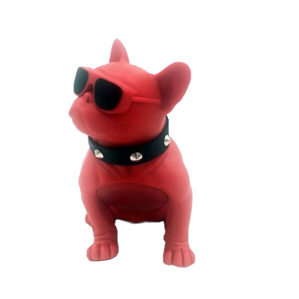 Boxa Portabila, CH, Bulldog, Bluetooth, Rosu/Negru