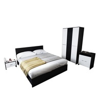 Dormitor Mario 3USI - PAL melaminat 16mm set Complet