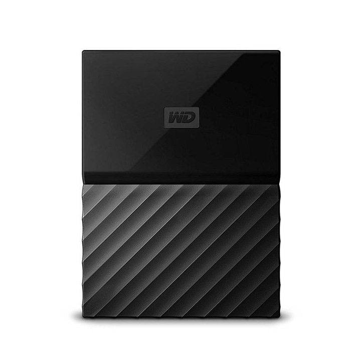 Hard disk extern WD My Passport for Mac 2TB 2.5 inch USB 3.1 Black