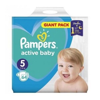 Scutece Pampers Nr.5 64buc ActiveBaby Scutece Pampers Nr.5 64buc ActiveBaby