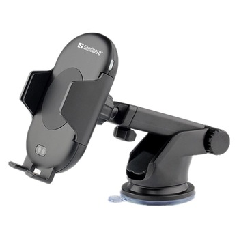 Incarcator wireless si suport auto 2 in 1 Sandberg IR 10W Incarcator wireless si suport auto 2 in 1 Sandberg IR 10W