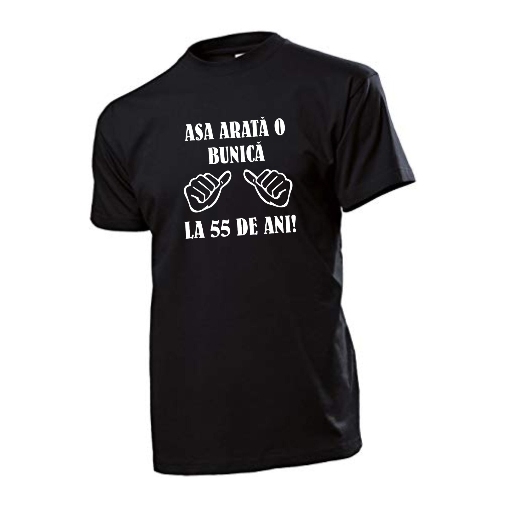 Tricou personalizat, bumbac, Stedman, unisex, negru, marime S, model 