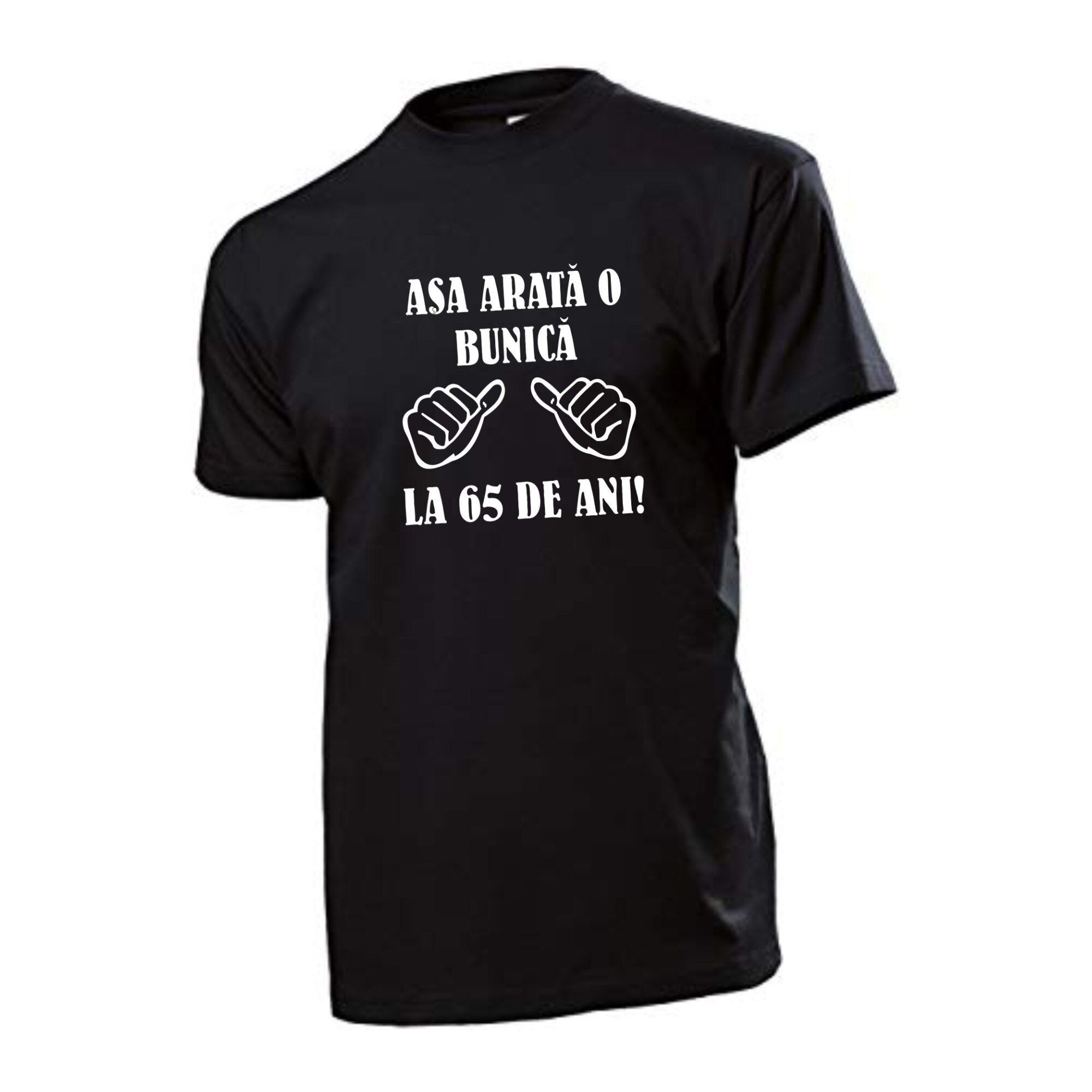Tricou personalizat, bumbac, Stedman, unisex, negru, marime M, model 