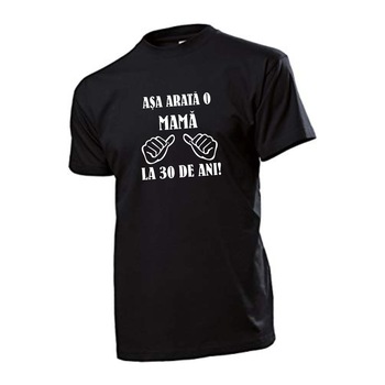 Tricou personalizat, bumbac, Stedman, unisex, negru, marime L, model  Tricou personalizat, bumbac, Stedman, unisex, negru, marime L, model