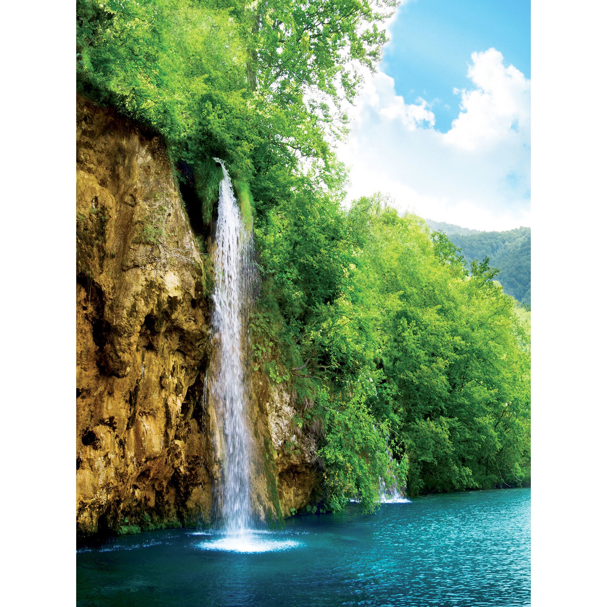 Fototapet DEGRETS 83365 Cascada in lac 254x184cm