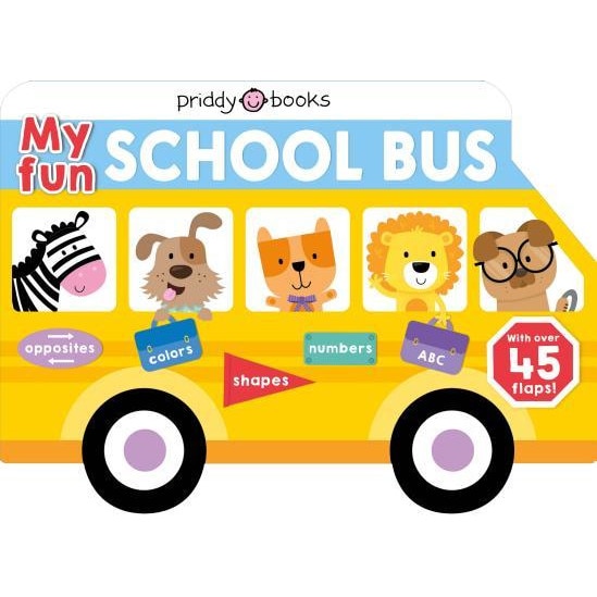 My Fun School Bus Lift-The-Flap, Roger Priddy (Author)