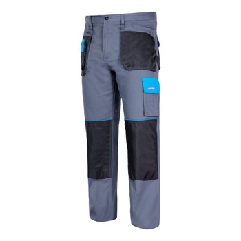 Pantaloni lucru subtiri, 100% bumbac, 9 buzunare, talie ajustabila, marime S/48 Pantaloni lucru subtiri, 100% bumbac, 9 buzunare, talie ajustabila, marime S/48
