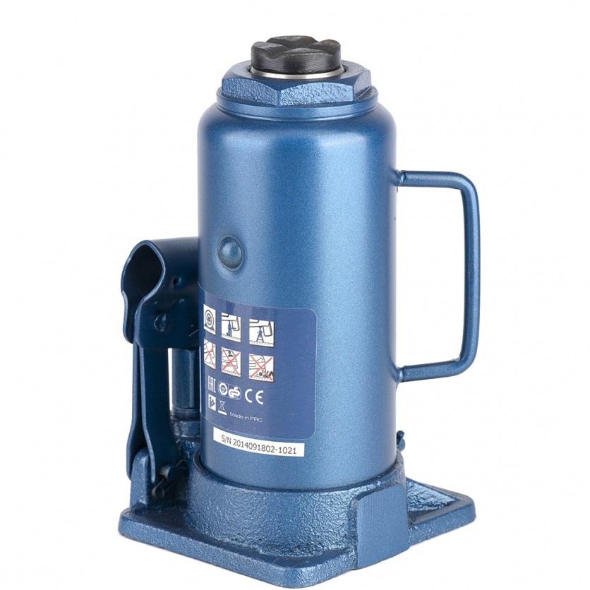 Cric hidraulic tip butelie, 12 t, H 230-465 mm, STELS