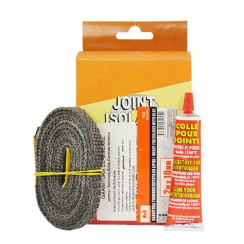 Garnitura izolare usi focare 10 mm, cu lipici Garnitura izolare usi focare 10 mm, cu lipici