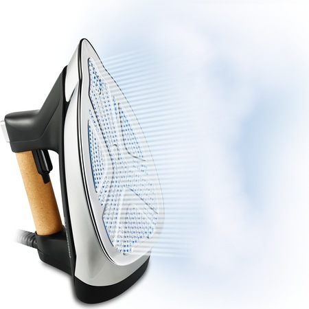 Statie de calcat Rowenta Silence Pro DG9268F0, 2800W,1.3l, 600g/min, Talpa Microsteam 400HD 3De Laser, Negru