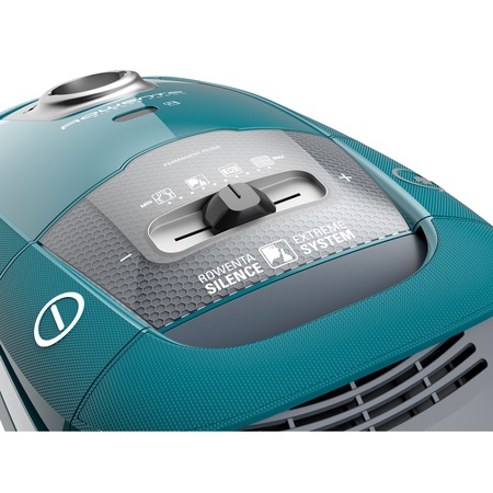 Aspirator cu sac Rowenta Silence Force Home & Car Pro RO7762EA, 450W, 4.5l, Sac Hygiene+, Perie Easy Brush , Albastru