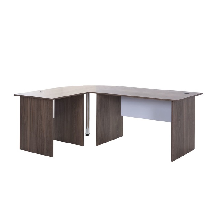 Birou Alpino Orbit culoare maro/alb dimensiuni 200x140cm h 74.3cm