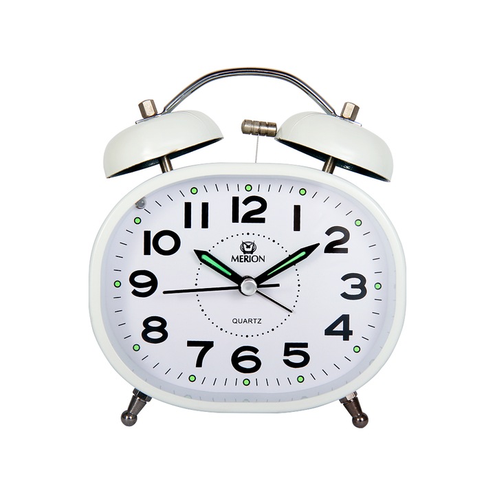 Ceas decorativ, Astron, Alb