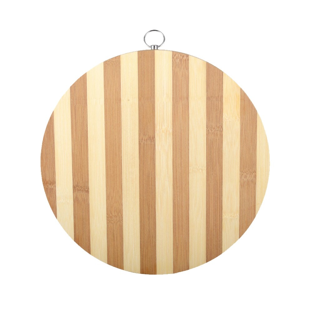 Tocator bambus rotund Gemma, diametru 25 cm