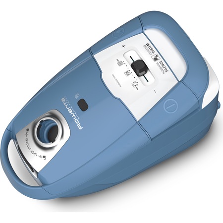 Aspirator cu sac Rowenta Silence Force Parqust RO7321EA, 450W,Clasa A+, 4.5l, Filtru Hepa, Perie Easy Brush, Albastru/Alb