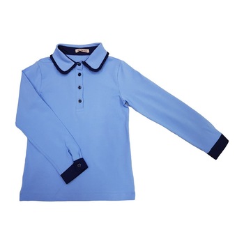 Camasa IULIA ML, albastru contrast bleumarin Camasa IULIA ML, albastru contrast bleumarin
