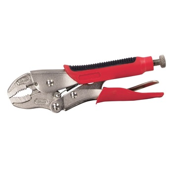 Cleste blocare Proline HD, maner bimaterial, 180 mm, cioc curbat Cleste blocare Proline HD, maner bimaterial, 180 mm, cioc curbat