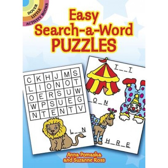 Easy Search-A-Word Puzzles, Pomaska, Anna Pomaska, Suzanne Ross