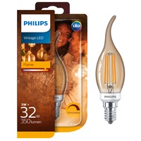 bec led vintage decorativ dimabil philips classic e14 5w 32w 350 lm 2200k flacara gold imagen 35_0_
0