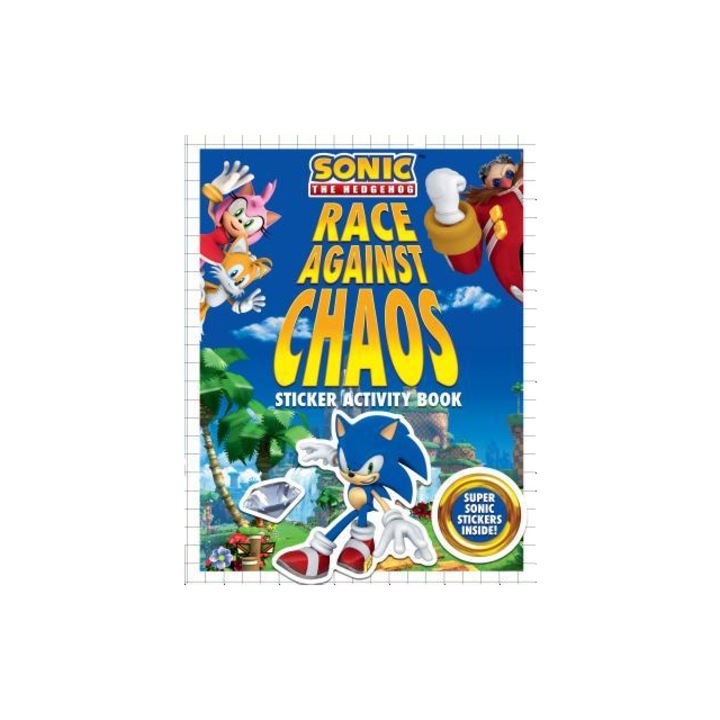 Race Against Chaos Sticker Activity Book, Kiel Phegley