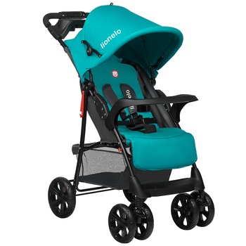 Carucior sport Emma Plus, Lionelo, Cu accesorii, Turcoaz Vivid Carucior sport Emma Plus, Lionelo, Cu accesorii, Turcoaz Vivid