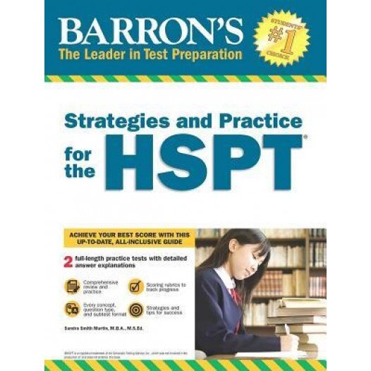 Barron's Strategies and Practice for the HSPT, Sandra Martin (Author)