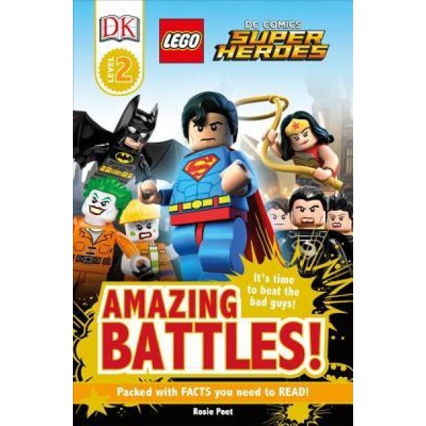 DK Readers L2: Lego DC Comics Super Heroes: Amazing Battles!,