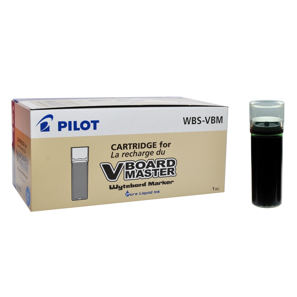 Set 12 rezerve marker tabla Pilot VBoard Master, Verde