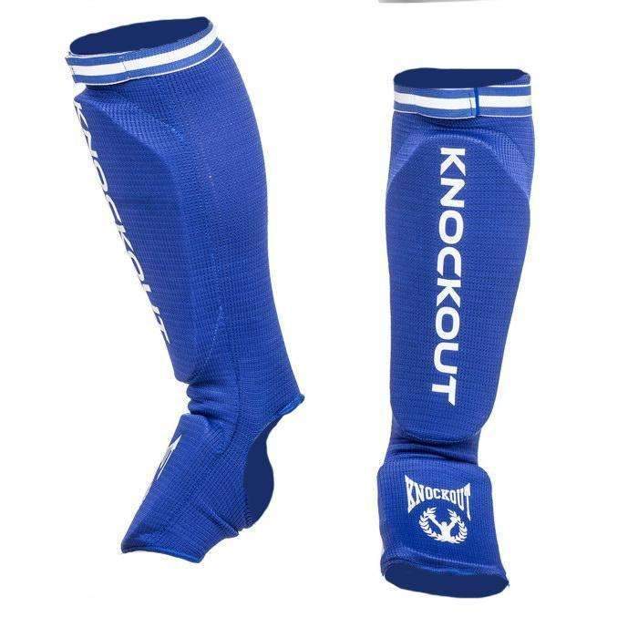 Tibiere Kickbox ciorap Knockout Junior - XS, Neon Green