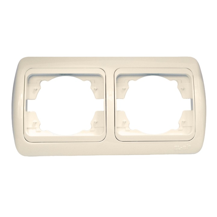 Rama EL-BI TUNA FIX, dublu, orizontala, bej