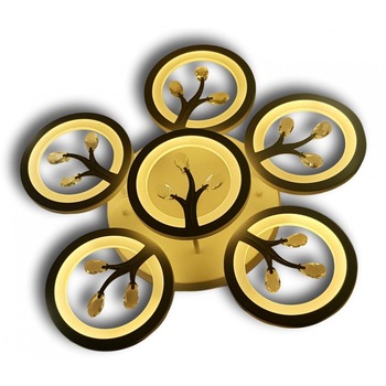 Lustra LED 100W Leaves DIMABILA cu Telecomanda Si 3 Functii Lustra LED 100W Leaves DIMABILA cu Telecomanda Si 3 Functii