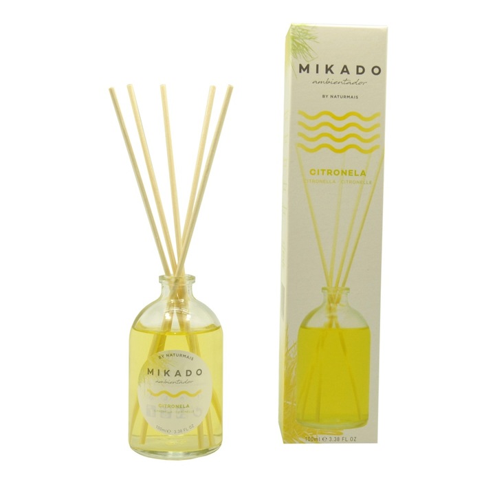 Citronella illatú szobai légfrissítő, 100 ml, Mikado
