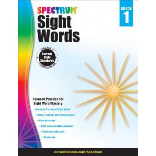 Spectrum Sight Words, Grade 1, Spectrum (Compiled by)