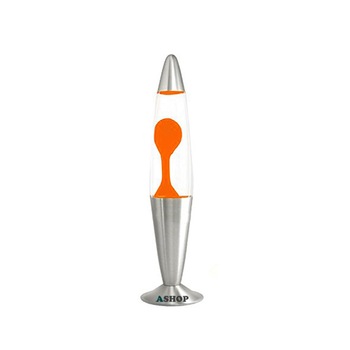 Lampa decorativa cu Lava, LED, 25 W, Orange ASHOP Lampa decorativa cu Lava, LED, 25 W, Orange ASHOP