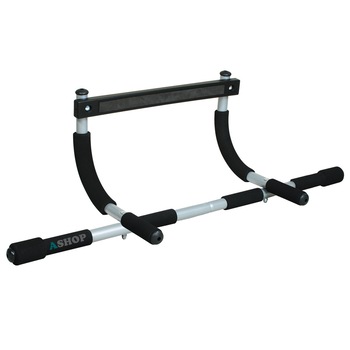 Bara pentru tractiuni, flotari si abdomene, multifunctionala, pentru tocul usii ASHOP Bara pentru tractiuni, flotari si abdomene, multifunctionala, pentru tocul usii ASHOP