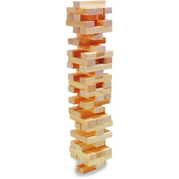 Cuburi din lemn natur 60 bucati Cuburi din lemn natur 60 bucati