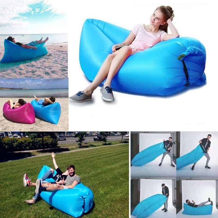 Надуваем хамак Cloud lounger, Airbed, Въздушно легло, Парашутка, 180 x 70 см