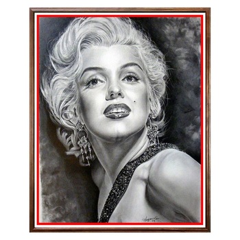 Tablou Decorativ - Club, Restaurant, Bar, Hotel, Cafenea - Marilyn Monroe - BRC-034, 40 x 50 cm Tablou Decorativ - Club, Restaurant, Bar, Hotel, Cafenea - Marilyn Monroe - BRC-034, 40 x 50 cm