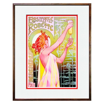 Tablou Decorativ - Club, Restaurant, Bar, Hotel, Cafenea - Absinthe Robette - BRC-036, 40 x 50 cm Tablou Decorativ - Club, Restaurant, Bar, Hotel, Cafenea - Absinthe Robette - BRC-036, 40 x 50 cm