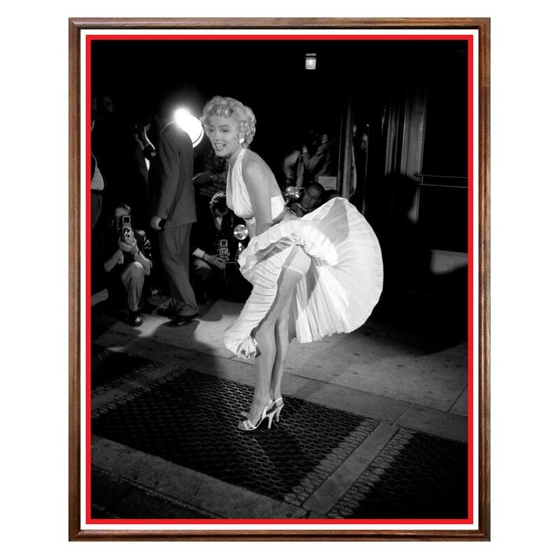 Tablou Decorativ - Club, Restaurant, Bar, Hotel, Cafenea - Marilyn Monroe - BRC-092, 40 x 50 cm