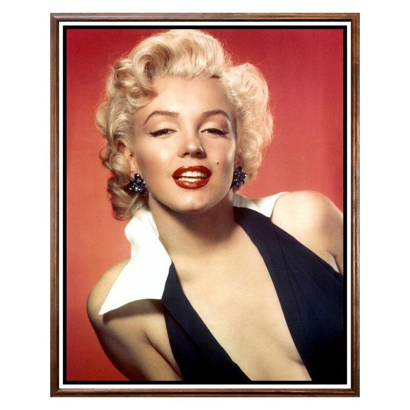 Tablou Decorativ - Club, Restaurant, Bar, Hotel, Cafenea - Marilyn Monroe - BRC-060, 40 x 50 cm