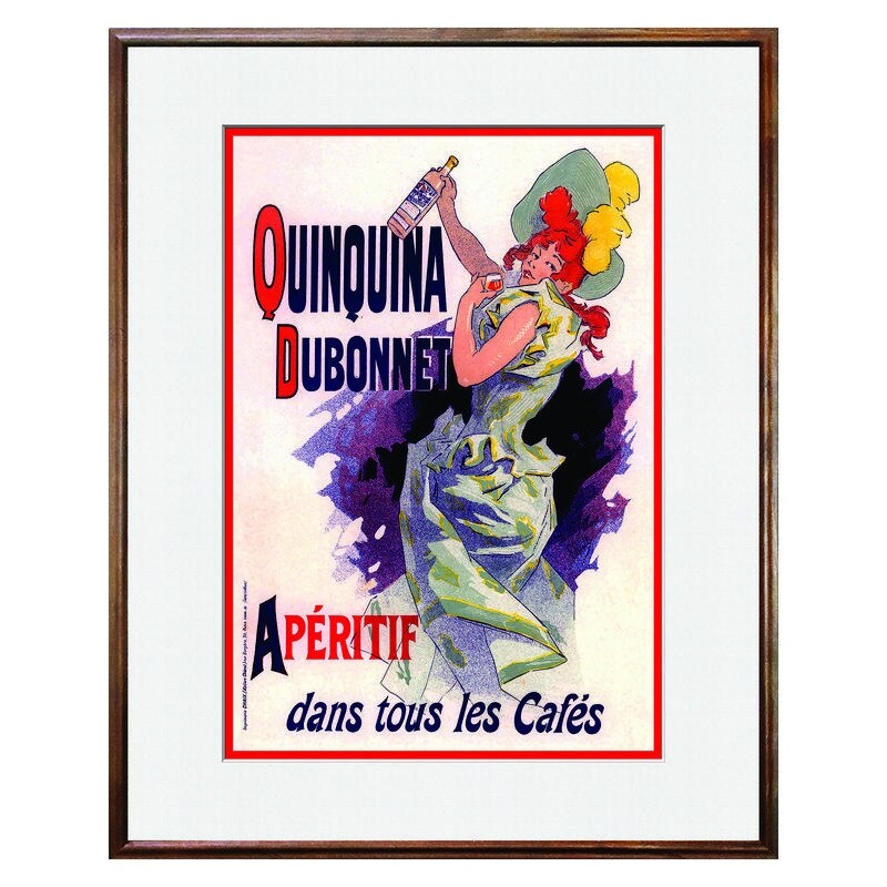 Tablou Decorativ - Club, Restaurant, Bar, Hotel, Cafenea - Belle poque - BRC-064, 40 x 50 cm