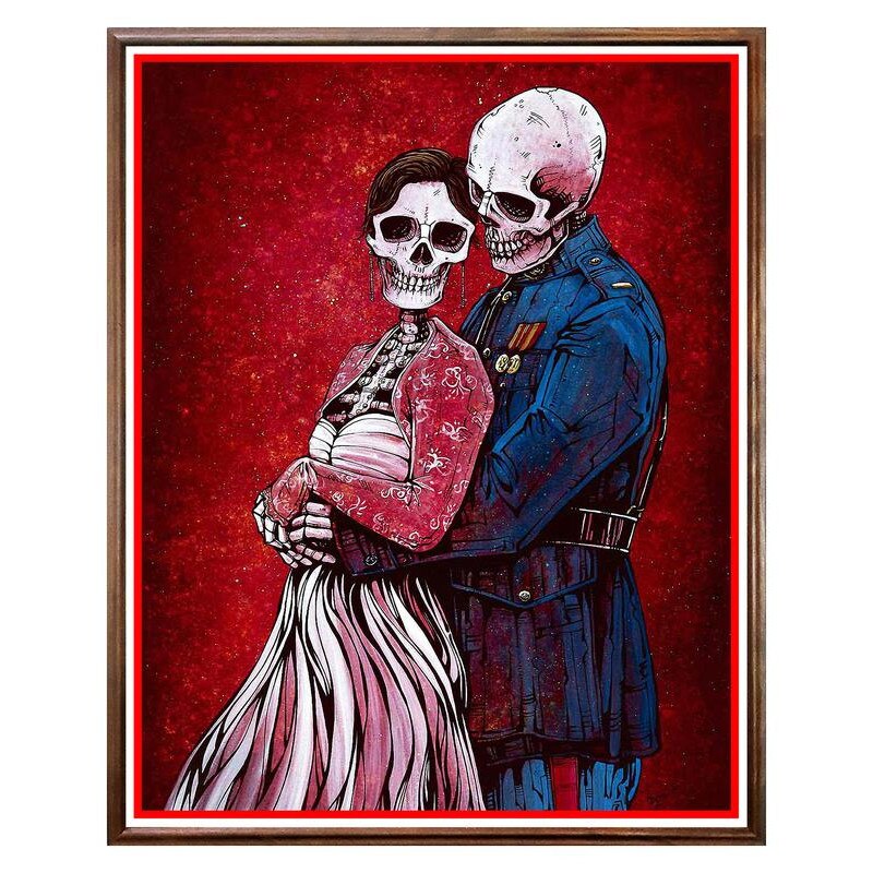 Tablou Decorativ - Club, Restaurant, Bar, Hotel, Cafenea - Gothic Art - BRC-124, 40 x 50 cm