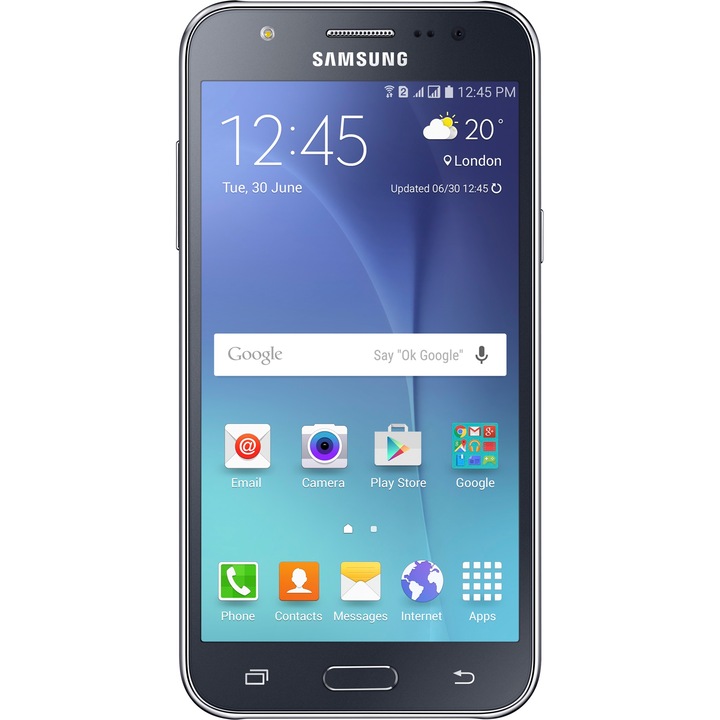 Telefon mobil Samsung Galaxy J7, Dual Sim, 16GB, 4G, Black