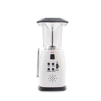 Lampa camping portabila cu incarcare solara, avand 8 leduri si radio pentru drumetii, camping sau pescuit - Phuture®